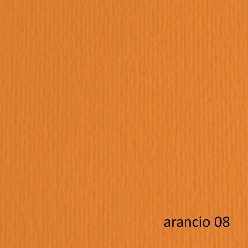 BLISTER 10FG CARTONCINO 70X100 220GR ARANCIO 108 FABRIANO ELLE ERRE